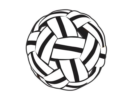 Sport ball - takraw ball line art PNG 12996704 PNG