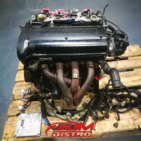 TOYOTA COROLLA LEVIN AE111 4AGE BLACKTOP 20V ENGINE - JDMDistro - Buy ...