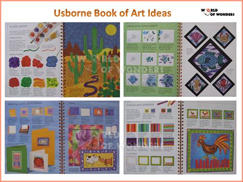 World of Wonders: Usborne Book of Art Ideas