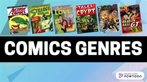 Comics genres in 3 minutes - YouTube