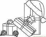 Christmas Gifts Coloring Page For Kids  Free Printable sketch template