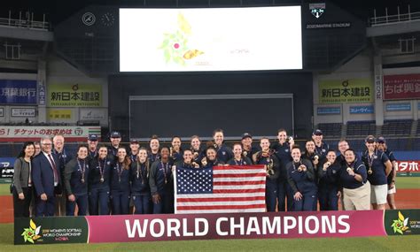 XVII Women’s Softball World Cup - Group A Preview: USA start as favourites - World Baseball ...