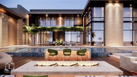 EXTERIOR MODERN VILLA DUBAI on Behance