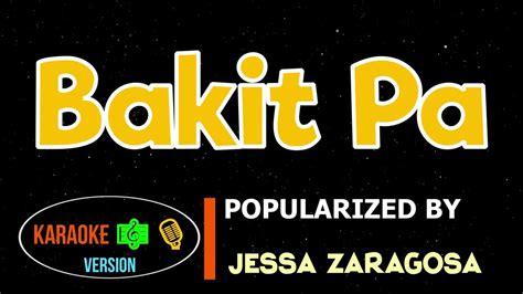 Bakit Pa - Jessa Zaragoza _ Karaoke Version _HQ ️ ️ - video Dailymotion