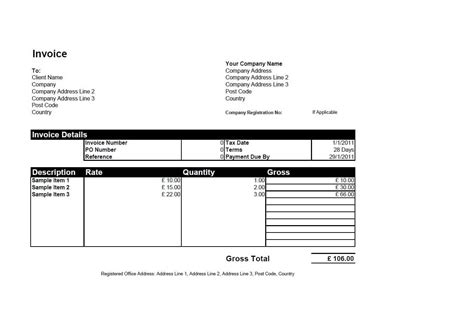 quickbooks invoice sample — excelxo.com