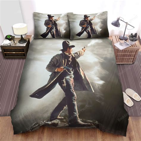 Wyatt Earp Movie Poster Bed Sheets Duvet Cover Bedding Sets - Army ...