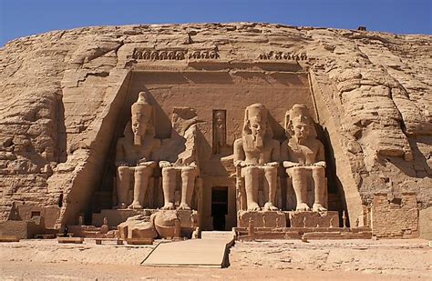 Abu Simbel Temples - Historic Sites of Egypt - WorldAtlas.com