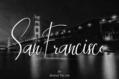 San Francisco Font - Font Canyon