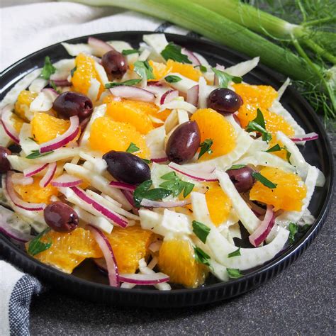 Sicilian fennel orange salad - Caroline's Cooking