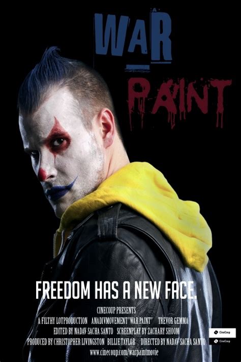 War Paint Poster A #Drama #Thriller Vote at www.cinecoup.com | War paint, War, New face