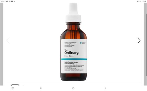 The Ordinary Multi-Peptide Serum for Hair Density reviews in Hair Serum - ChickAdvisor