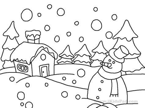 9 Winter Coloring Pages - Coloring Pages