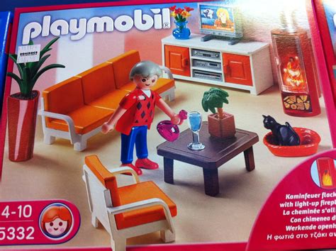 Playmobil living room set box | Photographed this one becaus… | Flickr
