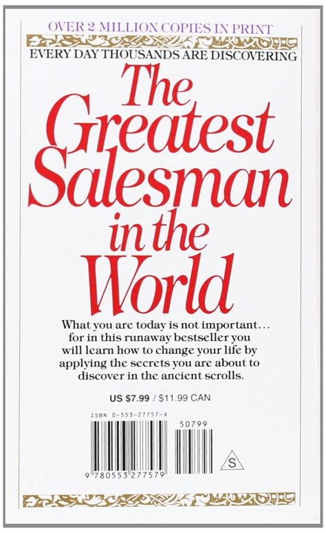 The Greatest Salesman in the World - Topaz Sales Consulting