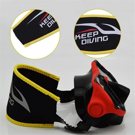 READY On Sale Neoprene Scuba Diving Mask Head Strap Cover Strap-Wrapper ...