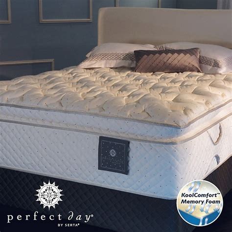 Serta Perfect Day Imperial Suite Euro Top Queen-size Mattress and Box Spring Set - Free Shipping ...