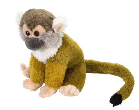 Wild Republic Squirrel Monkey, Stuffed Animal, Plush Toy, Cuddlekins 8 Inches - Walmart.com