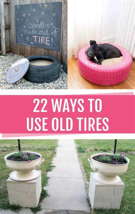 Tire planters and tire seats | Tire craft, Repurposed tires diy ...