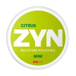 Buy Zyn Citrus Mini Dry Nicotine Pouches Northerner EU