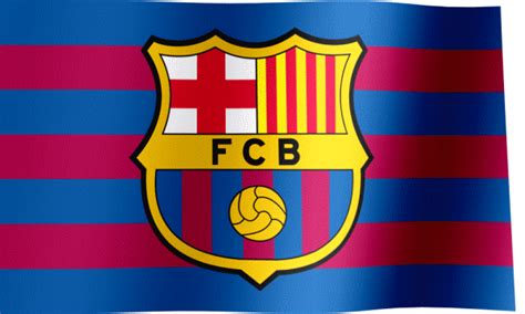 FC Barcelona Fan Flag (GIF) - All Waving Flags