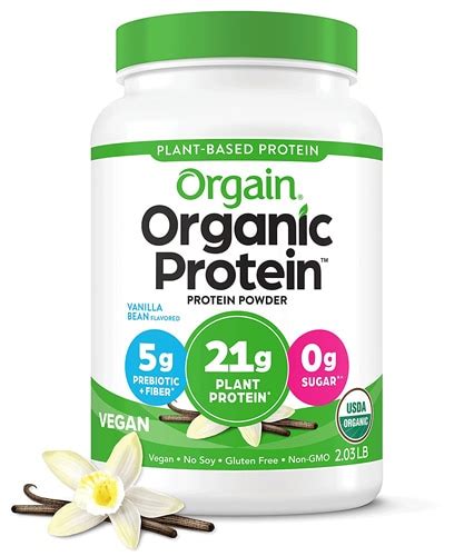 Orgain Organic Protein Powder Vanilla Recipes | Bryont Blog