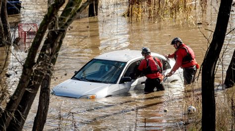 Atmospheric river hits California prompting 'life-threatening' storm ...