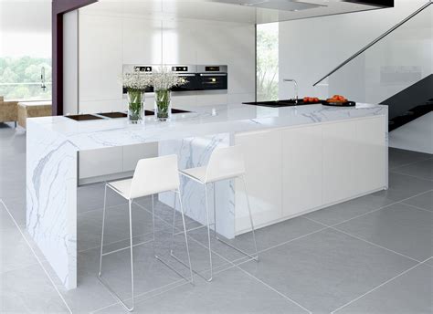 Arabescato Quartz Stone Kitchen Surfaces | ClassicQuartzStone UK