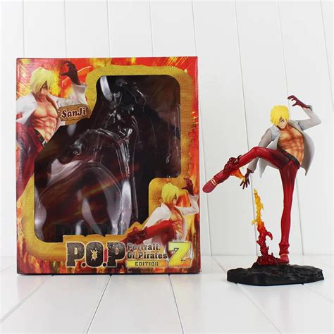 9"23cm One Piece Sanji PVC Figure Sanji Battle Version Action Figure One Piece Collectible Model ...