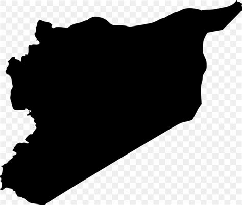 Syrian Civil War Map Flag Of Syria, PNG, 980x832px, Syria, Black, Black ...