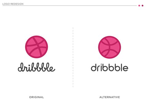 Dribbble Logo Redesign | Dribbble - Logo Design by Khaled Pappu on Dribbble