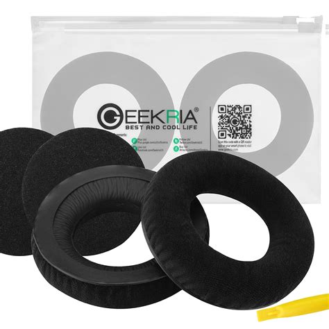 Geekria Replacement Velvet Earpad for AKG K240, K240S, K240 Studio, K240 MKII, K241, K270, K271 ...