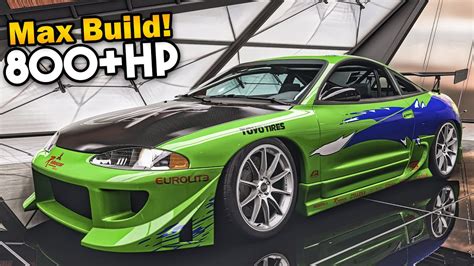 Forza Horizon 5 - Paul Walker Mitsubishi Eclipse Customization | Fast and Furious Gameplay - YouTube