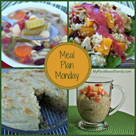 Healthy Eating Challenge Meal Plan week 3 - My Plant-Based Family