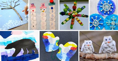 30+ Preschool Winter Crafts to Try When It's Chilly - Fun-A-Day!