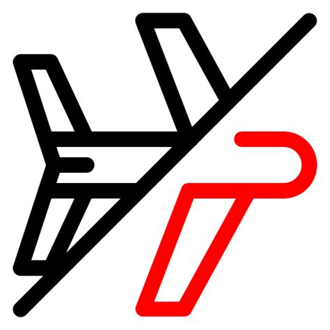 Airplane Generic Outline Color icon