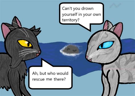 Silverstream saves Graystripe quote | Warrior Cats