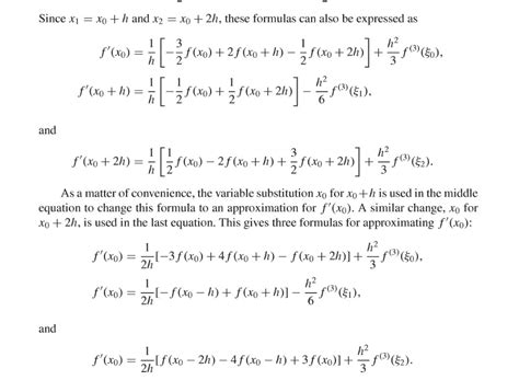 Numerical Differentiation Using Lagrange Polynomials - Mathematics ...