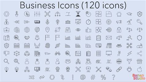 208 Powerpoint-Symbole Business-Icons Telekom-Symbole | Etsy
