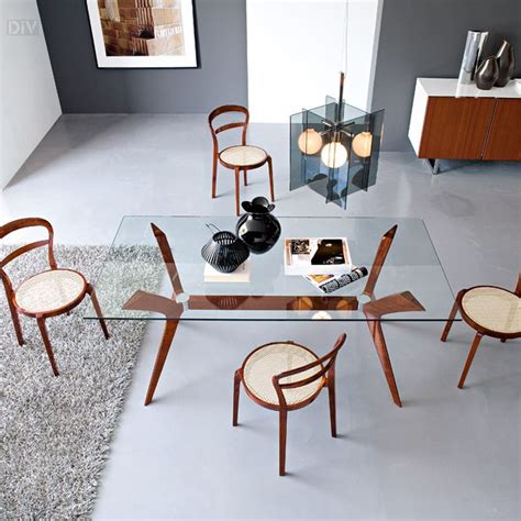 Tokyo Dining Table. Dining Tables. Dining : Calligaris. Modern furniture. | Glass top dining ...