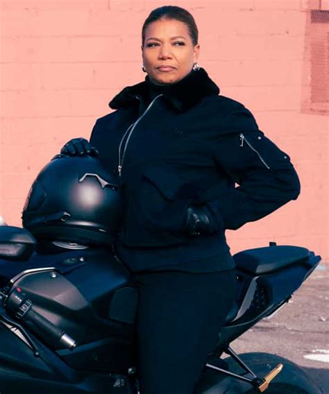 The Equalizer 2021 Queen Latifah Cotton Black Jacket | William Jacket