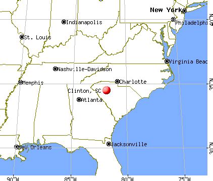 Clinton, South Carolina (SC 29325) profile: population, maps, real ...