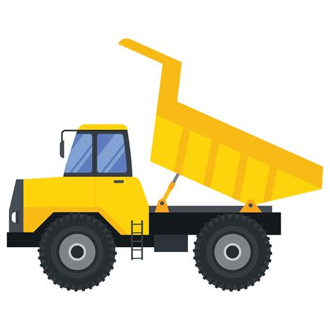 Illustration for construction machinery vehicle dump truck. 15511779 Vector Art at Vecteezy