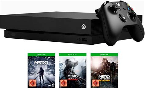 Xbox One X 1TB (Bundle, inkl. Metro Exodus) kaufen | OTTO