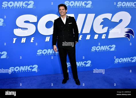 James Marsden arrives at the Los Angeles premiere of "Sonic The Hedgehog 2," Tuesday, April 5 ...