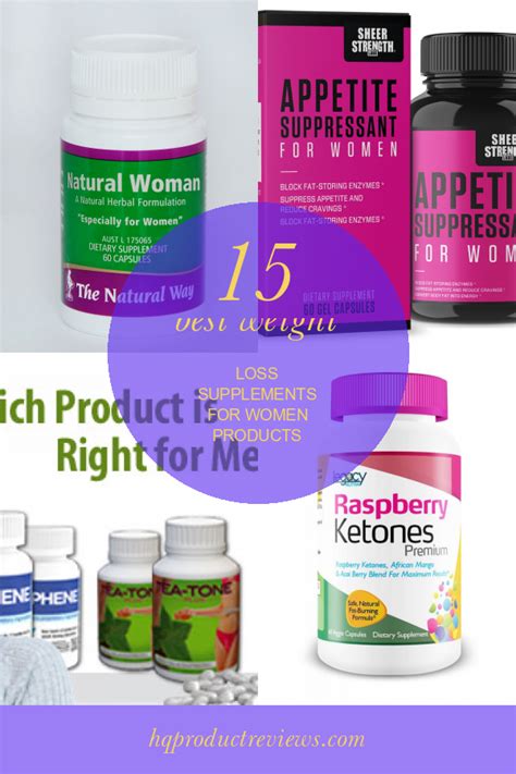 15 Best Weight Loss Supplements for Women Products - Best Product Reviews