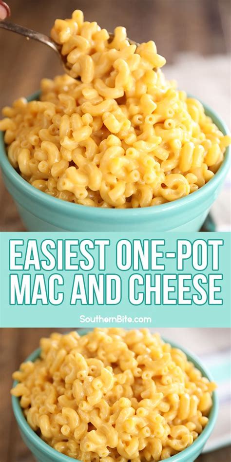 Easiest One-Pot Mac and Cheese | Recipe | One pot mac and cheese recipe, Quick mac and cheese ...