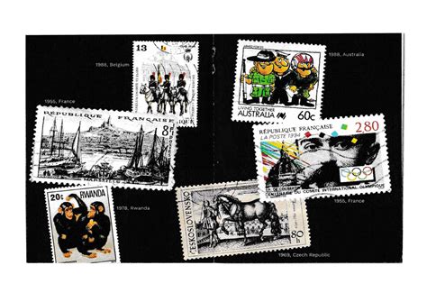 stamp collection — Sahra Grete Becker