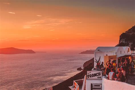 7 Breathtaking Sunset in Santorini Wedding Photographer