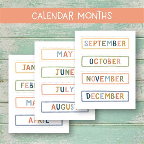 Preschool Circle Time Board Classroom Perpetual Calendar - Etsy