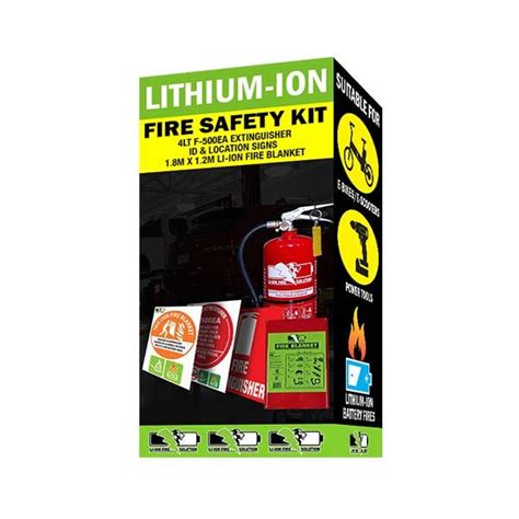 Buy Lithium-Ion Battery Fire Home Safety Kit Online